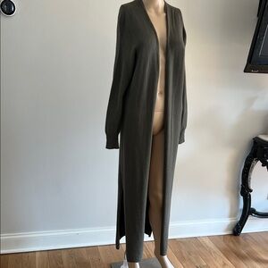 Apparis Olive Long Cardigan